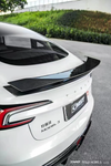 CMST TUNING CARBON FIBER REAR SPOILER WING VER.1 FOR TESLA MODEL 3 HIGHLAND/P 2024-ON