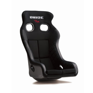 BRIDE XERO VS BLACK BUCKET SEAT - CARBON BLACK SHELL / SILVER FRP SHELL