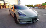 CMST TUNING TESLA MODEL 3 CARBON FIBER FRONT LIP VER.3