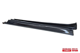 CMST TUNING CARBON FIBER & FRP SIDE SKIRTS FOR PORSCHE TAYCAN 9J1/4S/GTS/TURBO S & AUDI E-TRON GT