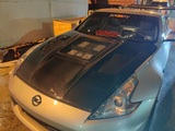 CMST TUNING HOOD WITH TEMPERED GLASS FOR NISSAN 370Z Z34 FAIRLADY Z