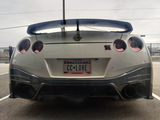 CMST TUNING NISMO STYLE POLYPROPYLENE REAR BUMPER & CARBON FIBER REAR DIFFUSER FOR NISSAN GTR GT-R R35 2008-ON