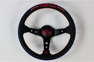 VERTEX 10 STAR STEERING WHEEL (RED)