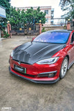 CMST TUNING CARBON FIBER HOOD BONNET FOR TESLA MODEL S & PLAID LATE MODEL 2016-2020