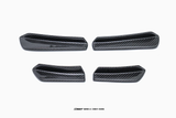 CMST TUNING CARBON FIBER FRONT CANARDS FOR BMW I4 M50 / E DRIVE 40 & M440i