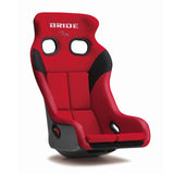 BRIDE XERO VS RED BUCKET SEAT - CARBON BLACK SHELL / SILVER FRP SHELL