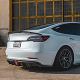 CMST TUNING TESLA MODEL 3 CARBON FIBER REAR DIFFUSER VER.2