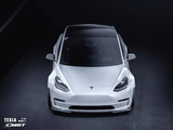 CMST TUNING TESLA MODEL 3 CARBON FIBER FRONT LIP VER.5