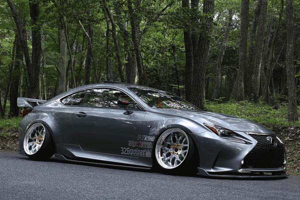 326 POWER 3D STAR FRONT SPOILER (FRP) FOR LEXUS RC350 F-SPORT