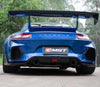 CMST TUNING CARBON FIBER & FRP CLASSIC REAR BUMPER & DIFFUSER FOR PORSCHE 991 911 CAR/RERRA BASE/S/T