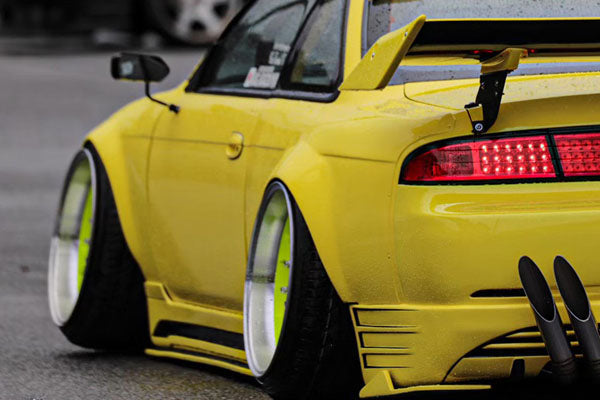 326 POWER WIDE FRONT & REAR OVER FENDERS (FRP) FOR NISSAN SILVIA