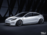 CMST TUNING TESLA MODEL 3 CARBON FIBER FRONT LIP VER.5