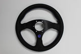 VERTEX FLAT 325MM STEERING WHEEL BLUE