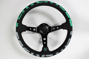 VERTEX 1996 STEERING WHEEL GREEN