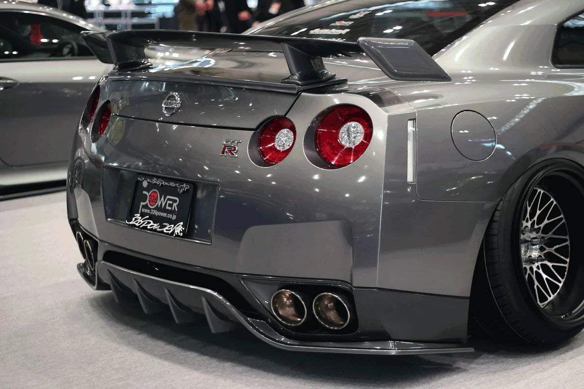 326POWER 3D☆STAR TRUNK SPOILER FOR NISSAN R35 GT-R – Blacklist Motorsports