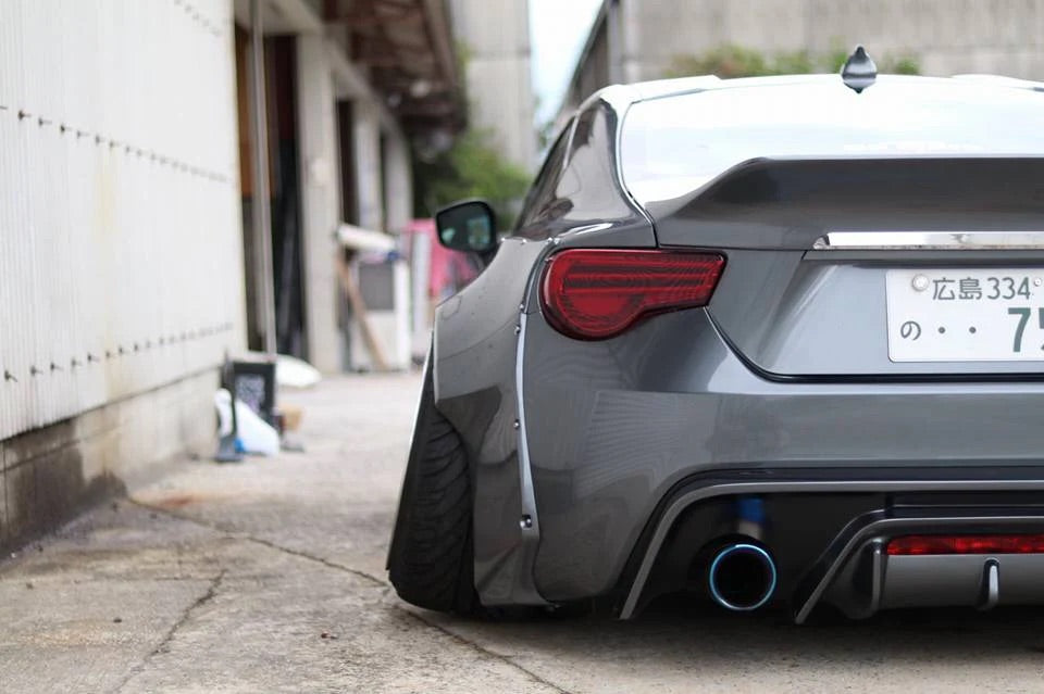 RALLY BACKER V2 REAR DIFFUSER FOR BRZ GT86 FRS – Blacklist Motorsports