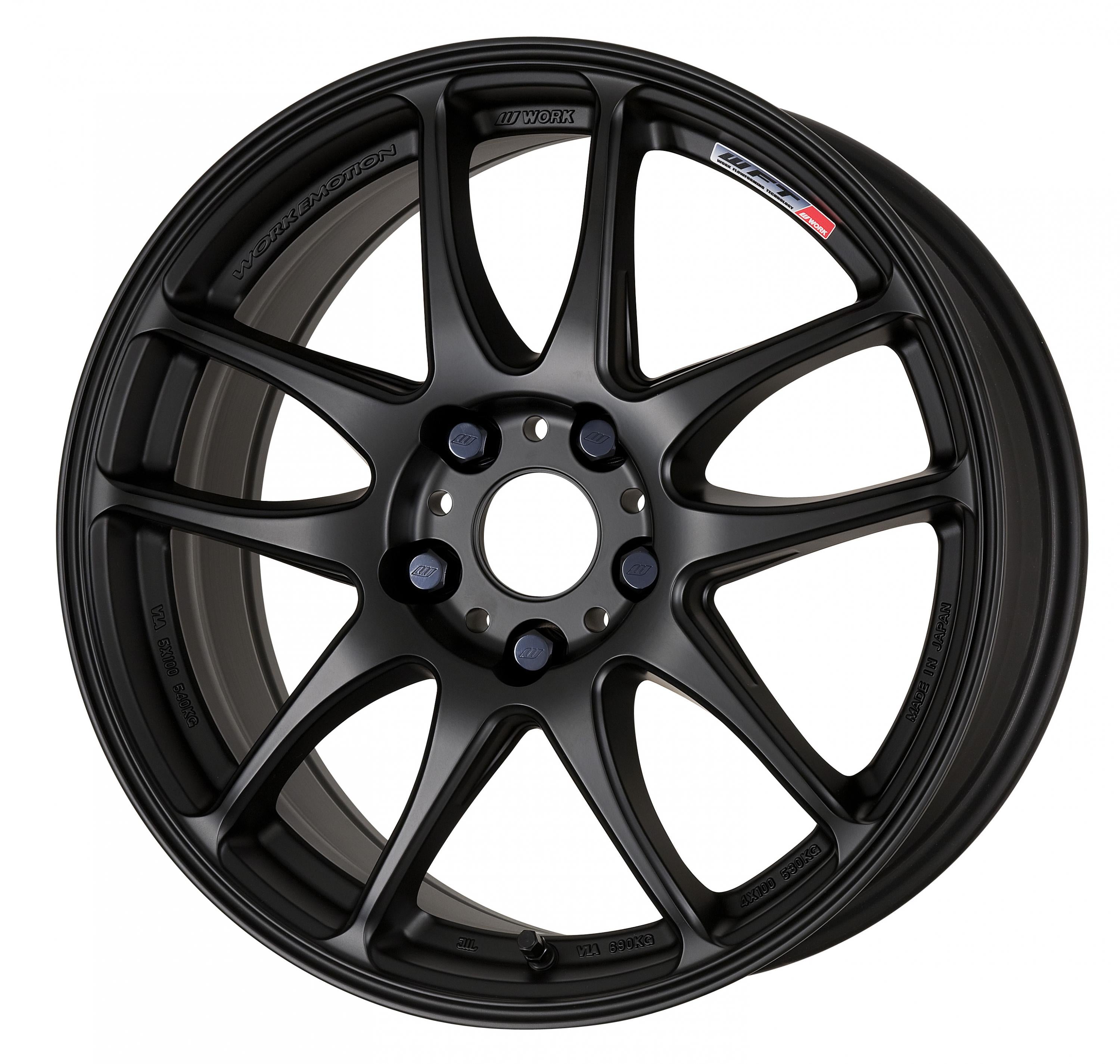 WORK EMOTION CR Kiwami 紅 Mitsubishi Evolution X Red Work Emotion CR Kiwami | Wheel Front