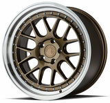 AODHAN DS06 18X9.5+35 / 5X100 BRONZE WITH MACHINED LIP