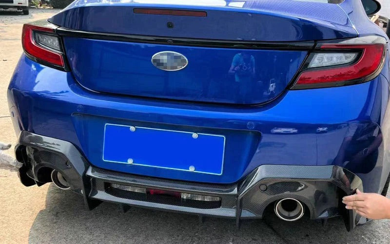 EPR AD STYLE CARBON FIBER REAR DIFFUSER FOR TOYOTA GR86 & SUBARU BRZ Z ...