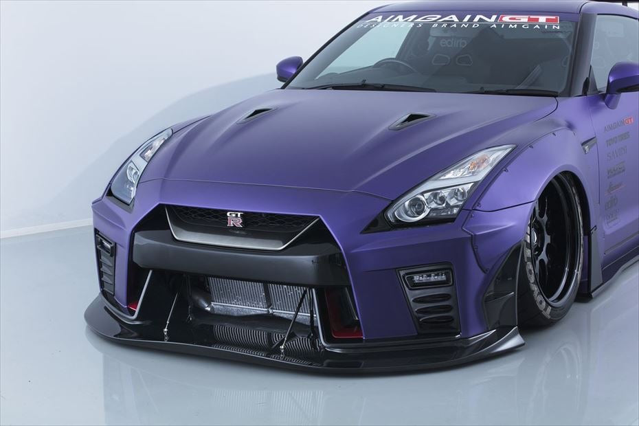 AIMGAIN GT 2017 VERSION WIDE BODY KIT FOR 2012-16 NISSAN GT-R (R35) TY ...