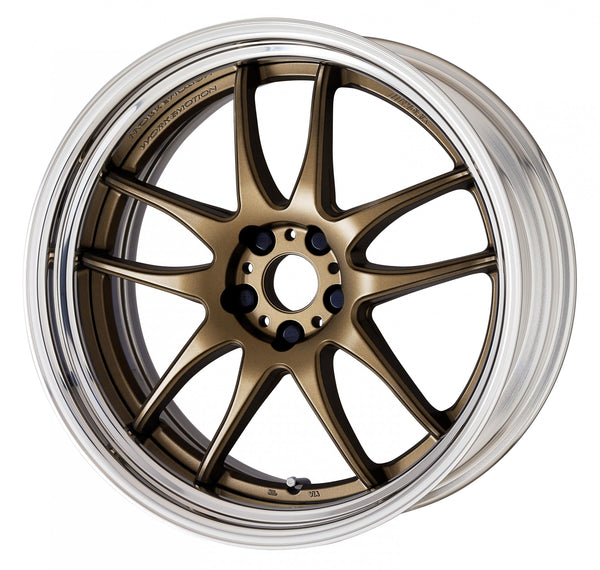 WORK EMOTION CR2P  19インチ Work Emotion CR 2P Wheels | “19x9.5 ET +24 - R Disk | Bronze