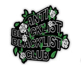 ANTI-BLACKLIST STICKER
