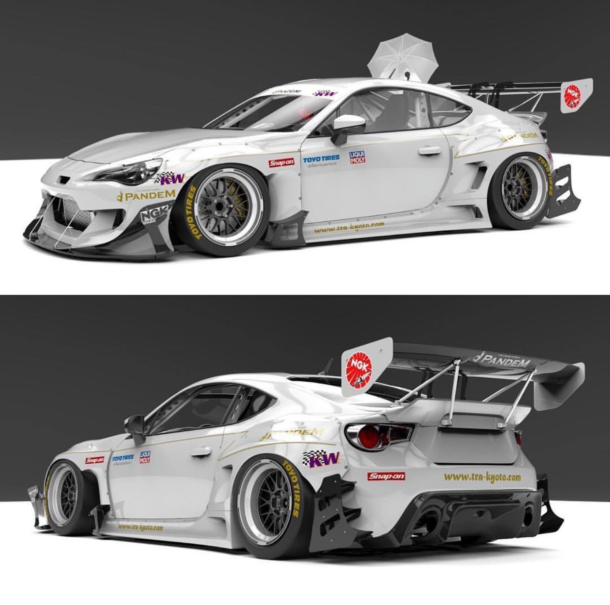 PANDEM V3.5 2012-16 TOYOTA 86 / SCION FR-S (ZN6) TOYOTA 86